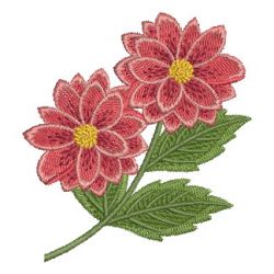 Kalanchoe Flowers 03 machine embroidery designs