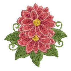 Kalanchoe Flowers 05 machine embroidery designs