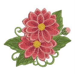 Kalanchoe Flowers 06 machine embroidery designs
