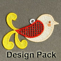 FSL Elegant Birds machine embroidery designs