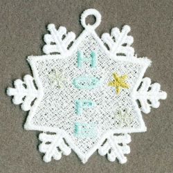 FSL Snowflake Tags 01 machine embroidery designs