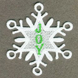 FSL Snowflake Tags 02 machine embroidery designs