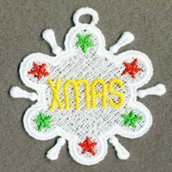 FSL Snowflake Tags 05 machine embroidery designs