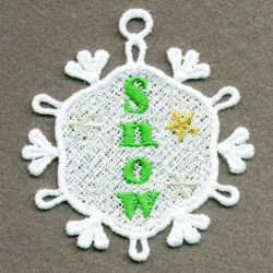 FSL Snowflake Tags 07 machine embroidery designs