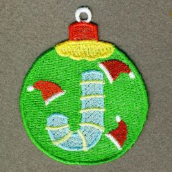 FSL Colorful Alphabet Ornaments 10 machine embroidery designs