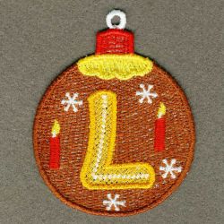 FSL Colorful Alphabet Ornaments 12