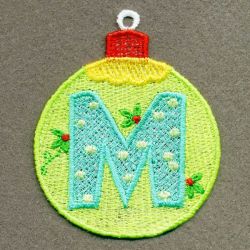 FSL Colorful Alphabet Ornaments 13