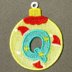 FSL Colorful Alphabet Ornaments 17