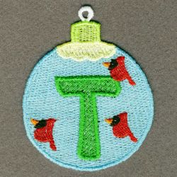 FSL Colorful Alphabet Ornaments 20 machine embroidery designs