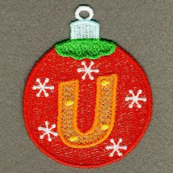 FSL Colorful Alphabet Ornaments 21 machine embroidery designs