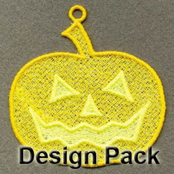 FSL Halloween Pumpkin Smiley machine embroidery designs
