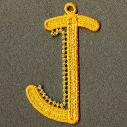 FSL Alphabet Ornaments 10 machine embroidery designs