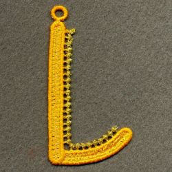 FSL Alphabet Ornaments 12 machine embroidery designs