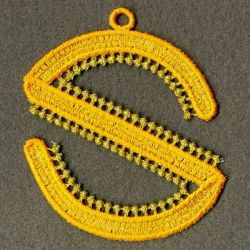 FSL Alphabet Ornaments 19 machine embroidery designs