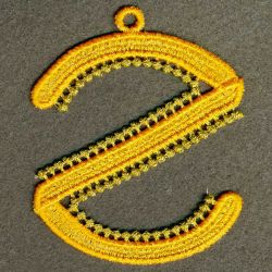 FSL Alphabet Ornaments 26 machine embroidery designs