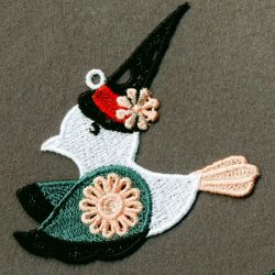 FSL Halloween Bird 08 machine embroidery designs