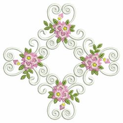 Heirloom Flower Symmetry 10 machine embroidery designs