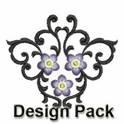 Scroll Deco machine embroidery designs