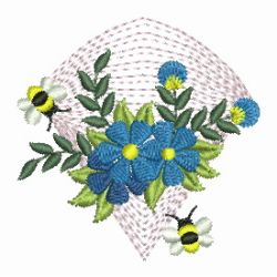 Heirloom Blue Flowers 11