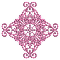 FSL Curly Satin Symmetry 07 machine embroidery designs