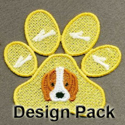 FSL Animal Paws machine embroidery designs