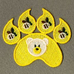 FSL Animal Paws 05 machine embroidery designs