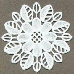 FSL Fancy Flower Doily 07 machine embroidery designs