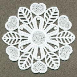 FSL Fancy Flower Doily 09