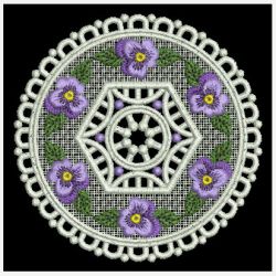 FSL Pansy Doily 09