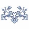 Blue and White Birds 1 05
