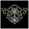 Heirloom Blue Flower Deco 04