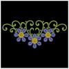 Heirloom Blue Flower Deco 06