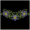 Heirloom Blue Flower Deco 07