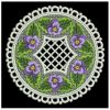 FSL Pansy Doily 06