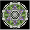 FSL Pansy Doily 06