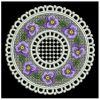 FSL Pansy Doily 08