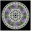 FSL Pansy Doily 09