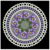 FSL Pansy Doily 10