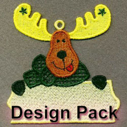 FSL Christmas Ornament machine embroidery designs