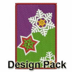 Christmas Color Blocks machine embroidery designs