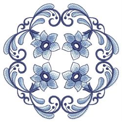 Delft Blue Quilt 03(Md) machine embroidery designs