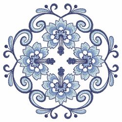 Delft Blue Quilt 04(Md) machine embroidery designs