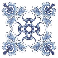 Delft Blue Quilt 06(Md) machine embroidery designs