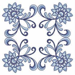 Delft Blue Quilt 07(Md) machine embroidery designs