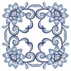 Delft Blue Quilt 10(Md) machine embroidery designs