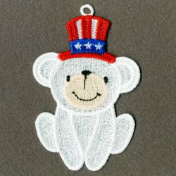 FSL Patriotic Bears 04 machine embroidery designs