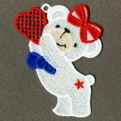 FSL Patriotic Bears 06 machine embroidery designs