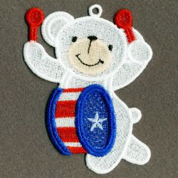 FSL Patriotic Bears 08 machine embroidery designs