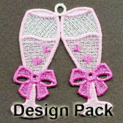 FSL Valentine Ornaments machine embroidery designs