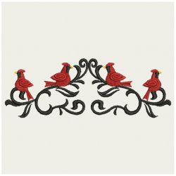 Elegant Heirloom Cardinals 11(Lg) machine embroidery designs